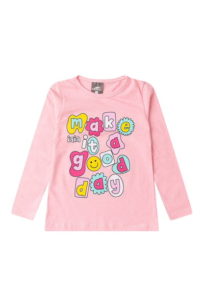 Girls' Midseason Pajama Set Good Day Happy Iaia