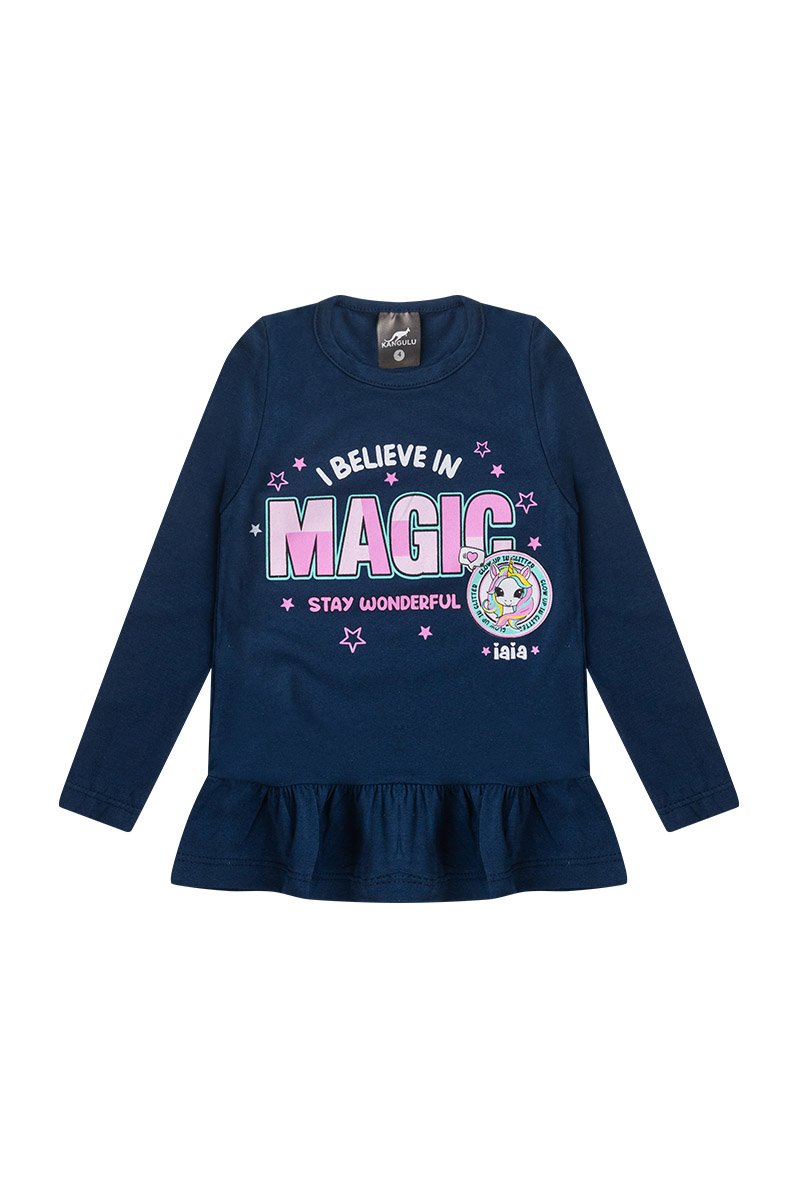 Children's Mid-Season Pajama Set for Girls Magic Happy Iaia