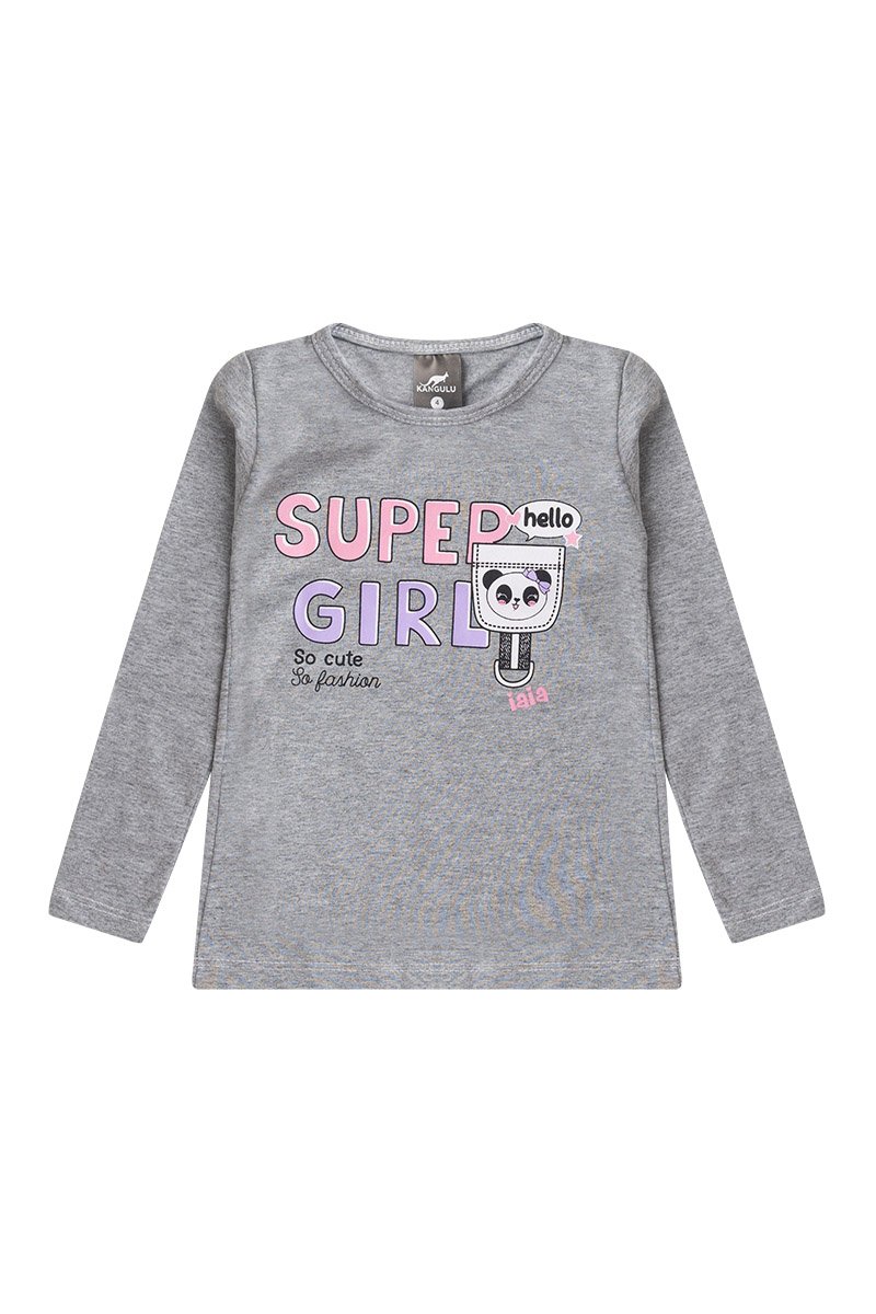 Girls' Midseason Pajama Set Panda Happy Iaia
