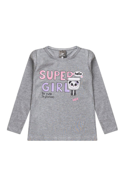Girls' Midseason Pajama Set Panda Happy Iaia