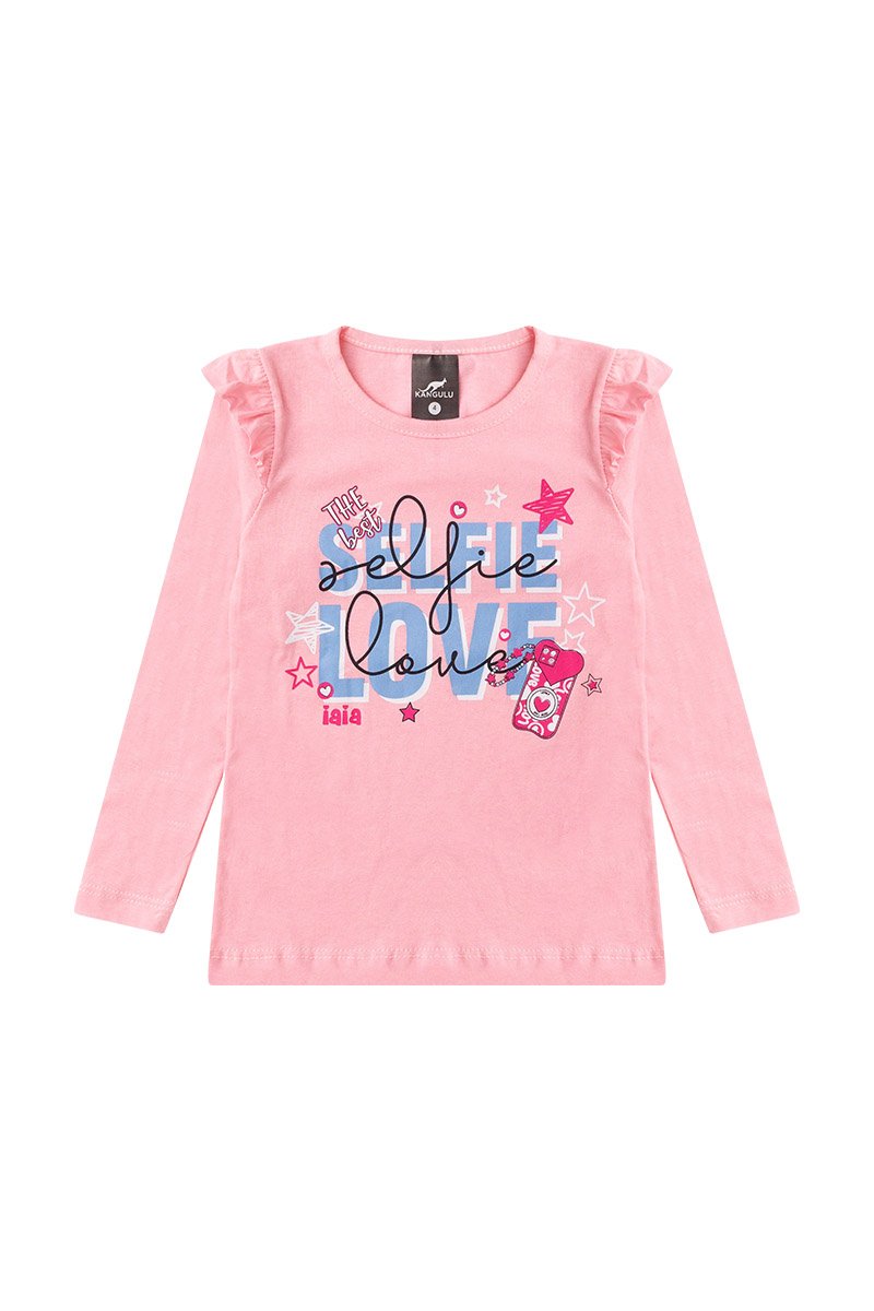 Girls' Mid-Season Pajama Set - Selfie Love Iaia