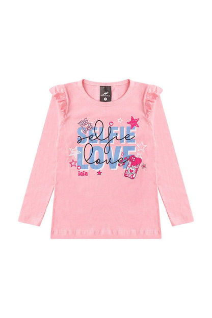 Girls' Mid-Season Pajama Set - Selfie Love Iaia