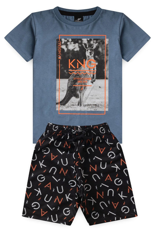 Boys' Summer Set - Kangulu KNG Cobalt Blue