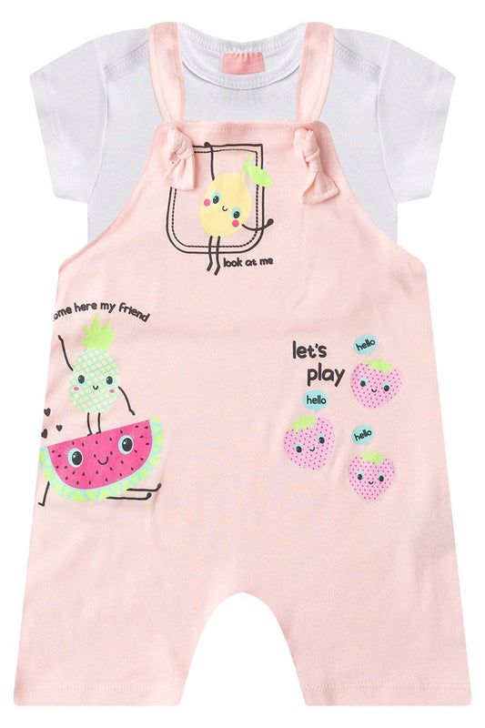 Baby Romper + Bodysuit - Let's Play