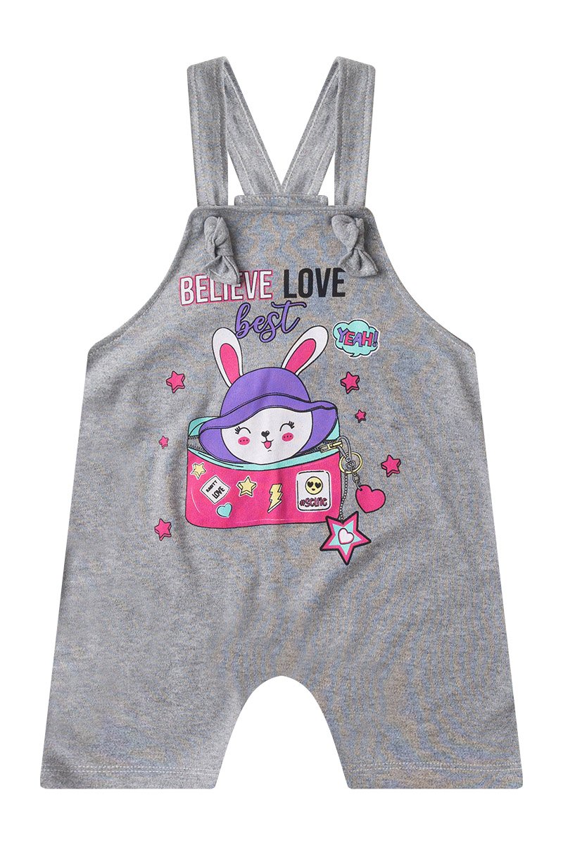 Girls' Baby Romper + Bodysuit - Believe Love