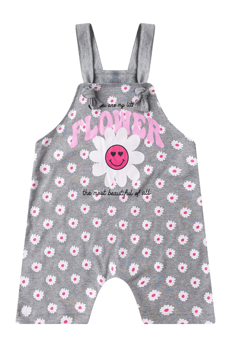 Girls' Baby Romper + Bodysuit - Flower
