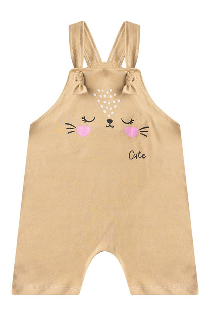 Girls' Baby Romper + Bodysuit - Little Cat