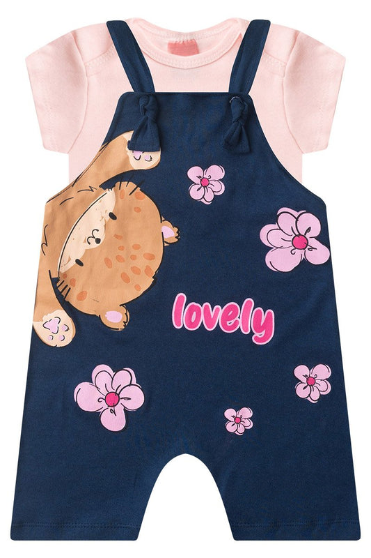 Girls' Baby Romper + Bodysuit - Lovely