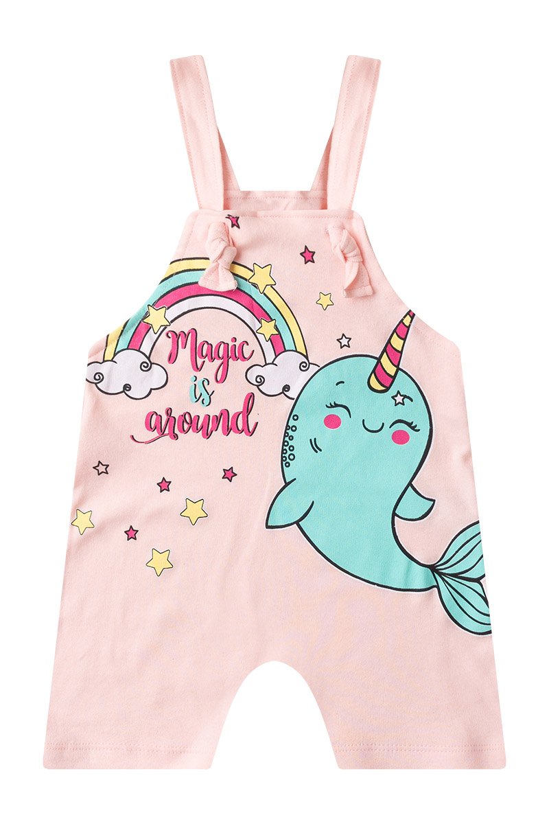 Girls' Baby Romper + Bodysuit - Magic