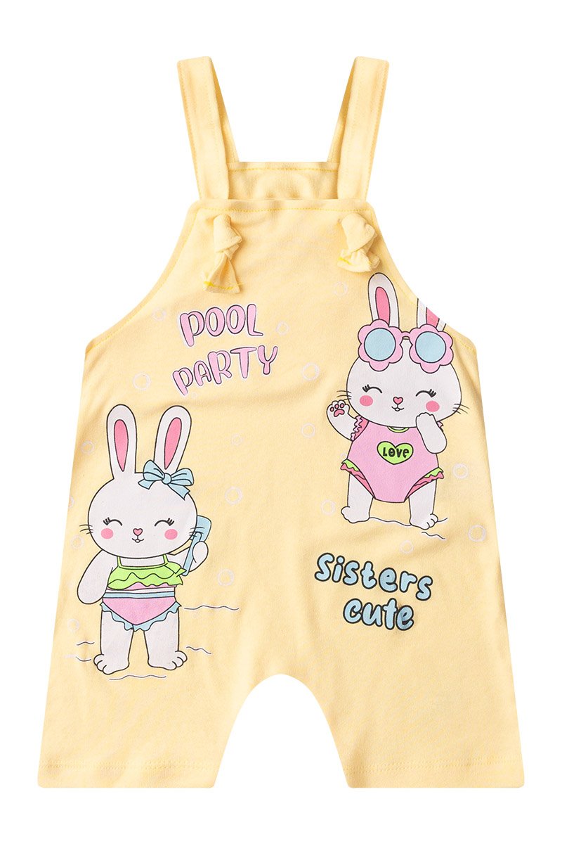 Girls' Baby Romper + Bodysuit - Pool Party
