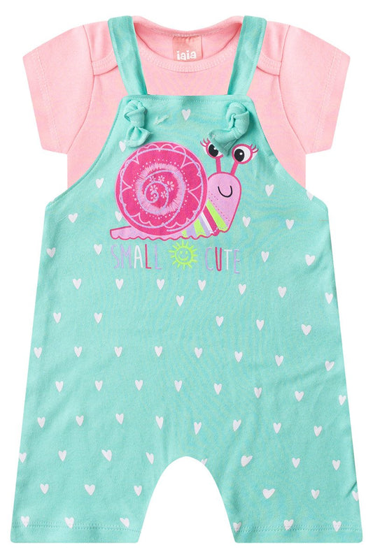 Girls' Baby Romper + Bodysuit - Small Cute