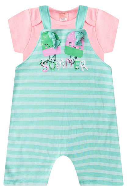 Girls' Baby Romper + Bodysuit - Summer