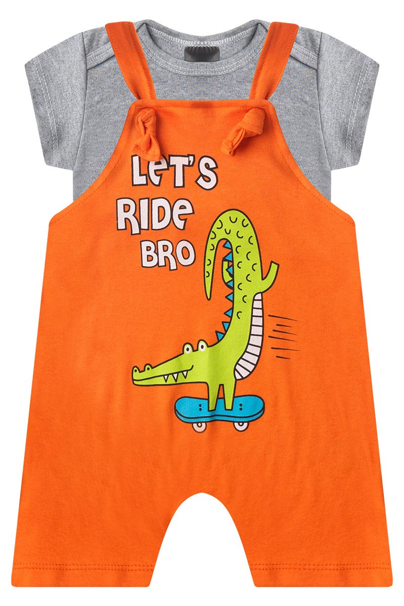 Boys' Baby Romper + Bodysuit - Kangulu Beach Let's Ride