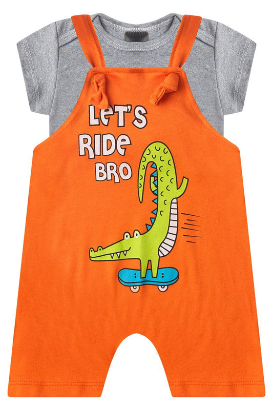Boys' Baby Romper + Bodysuit - Kangulu Beach Let's Ride