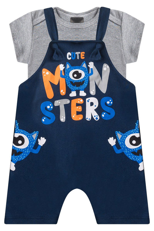 Boys' Baby Romper + Bodysuit - Kangulu Monster