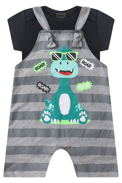 Boys' Baby Romper + Bodysuit - Kangulu Dino