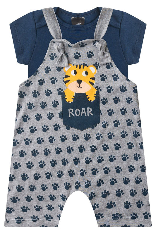 Boys' Baby Romper + Bodysuit - Kangulu Roar