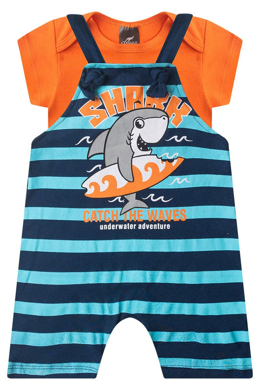 Boys' Baby Romper + Bodysuit - Kangulu Shark