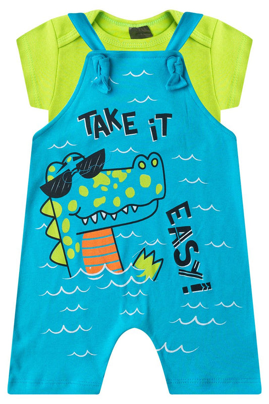 Boys' Baby Romper + Bodysuit - Kangulu Take It Easy