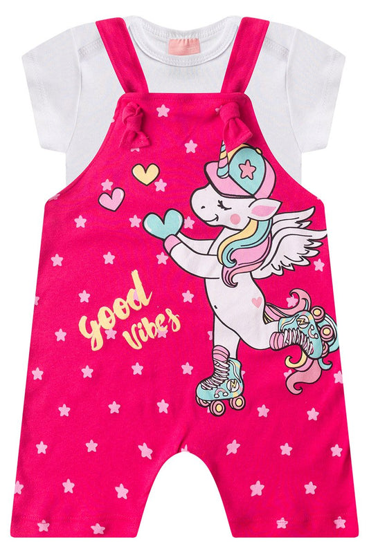 Baby Romper + Bodysuit - Unicorn