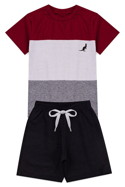 Boys' Summer Set - Kangulu Stripes