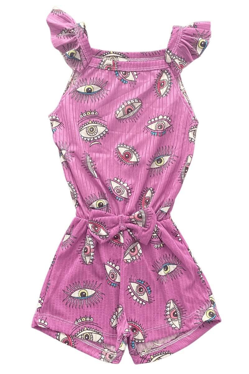 Girls' Romper - Iaia Eyes