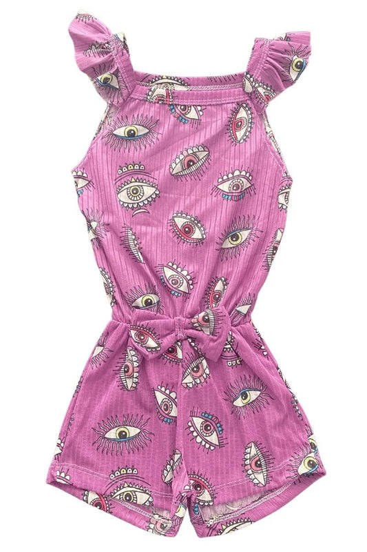 Girls' Romper - Iaia Eyes