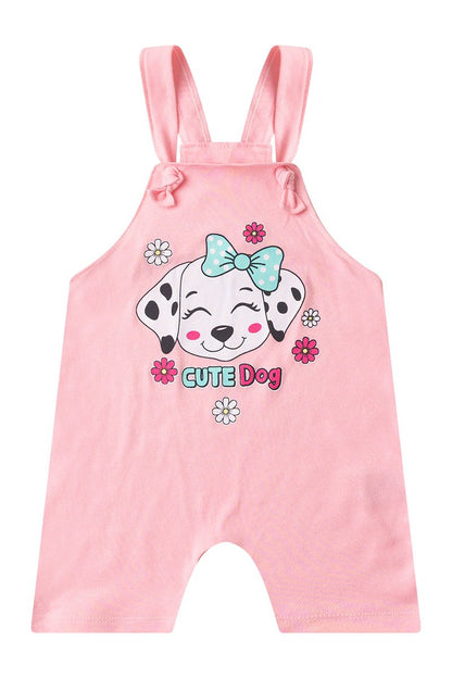 Girls' Baby Romper + Bodysuit - Cute Dog