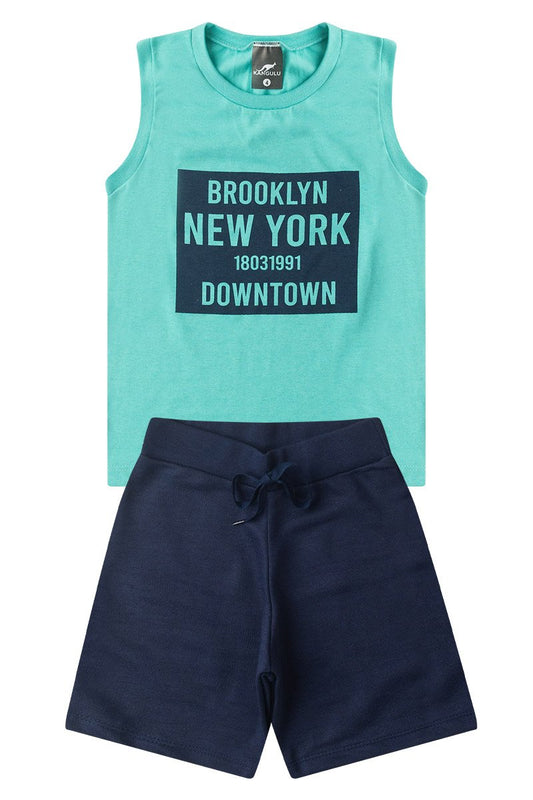 Boys' Summer Tank Top Set - Kangulu Brooklyn