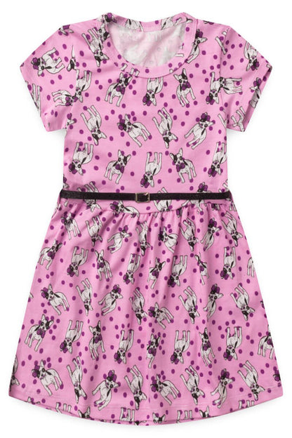 Girls' Dress - Iaia Dog