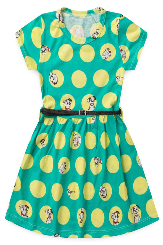 Girls' Dress - Iaia Puppy
