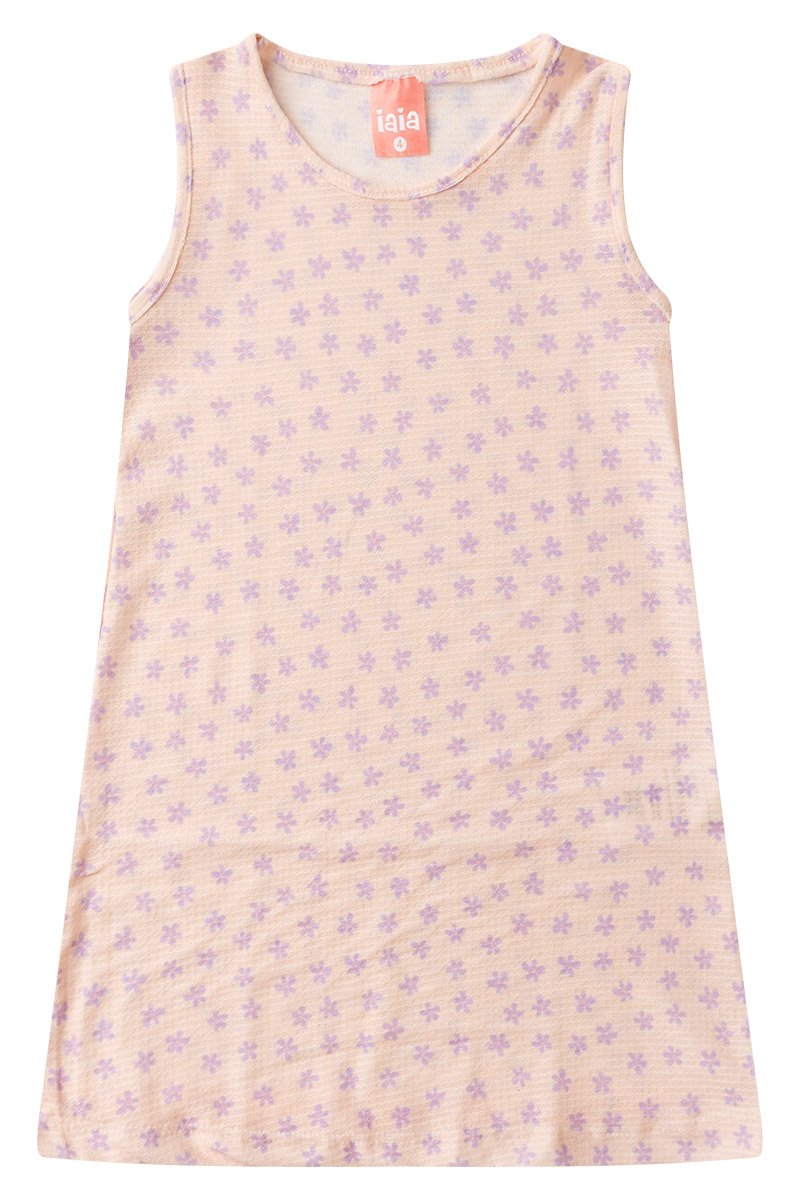 Girls' Dress with Flowers - Iaia