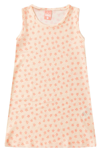 Girls' Dress with Flowers - Iaia
