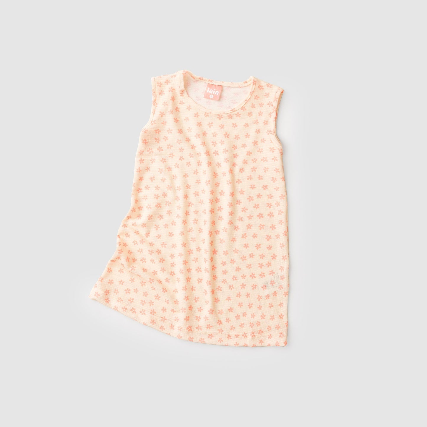 Girls' Dress with Flowers - Iaia