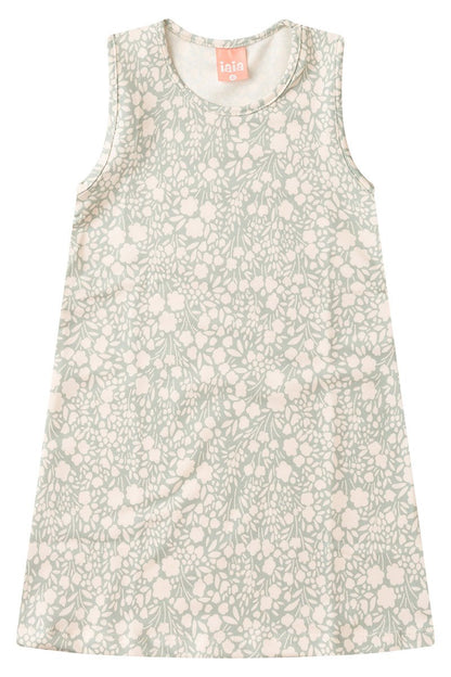 Girls' Dress with Flowers - Iaia