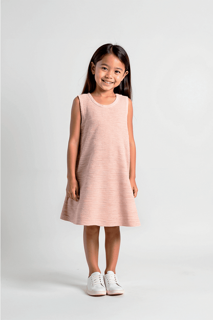 Girls' Basic Sleeveless Dress - Iaia