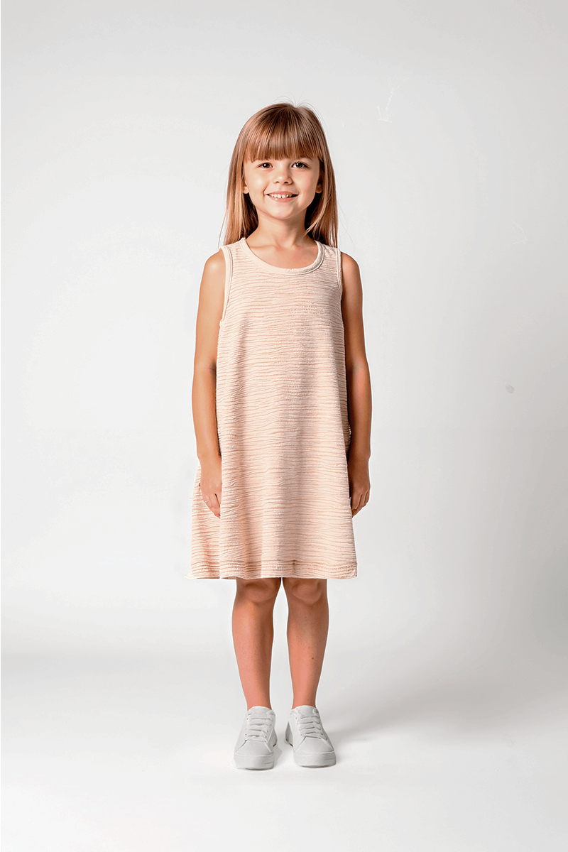 Girls' Basic Sleeveless Dress - Iaia