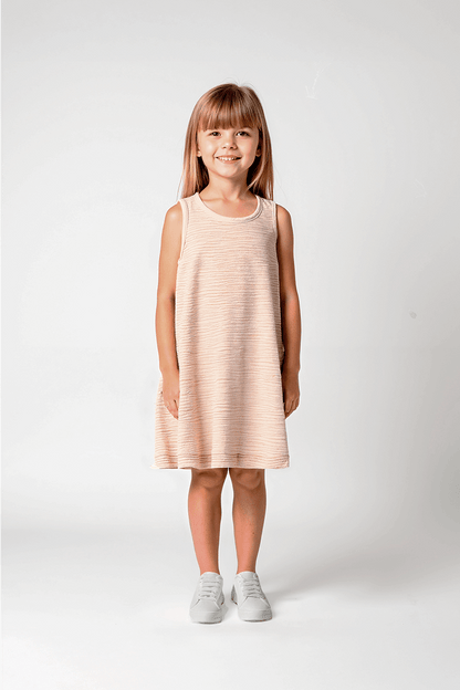 Girls' Basic Sleeveless Dress - Iaia