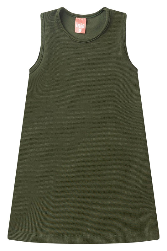 Girls' Basic Sleeveless Dress - Iaia